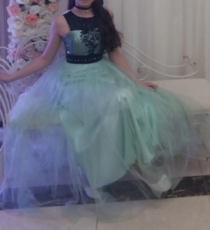 Платье бирюзовое Алматы