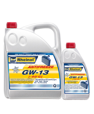 SwdRheinol Antifreeze GW-13 (-40°C) - готовая к использованию охлаждающая жидкость (антифриз) на основе этиленгликоля дл