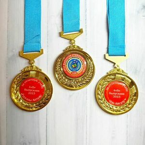 Медали для школьников по индивидуальному дизайну