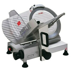 Слайсер Airhot SL 250 предназначен для нарезки мяса, сыра, колбасных изделий и других продуктов питания на ровные и равн