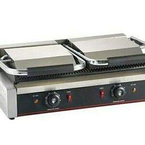 Прижимной гриль Airhot DCG предназначен для жарки мяса, птицы, рыбы, овощей, а также для приготовления стейков, гамбурге