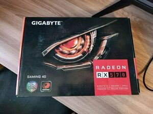 Видеокарта rx570 gigabyte (4гб)