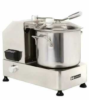 Куттер HURAKAN HKN-CL9M523x316,5x444 мм, 220В, 1.8 кВт, скорость вращения 980-2200 об/мин, объем 4-9л, 1 плоский нож в к