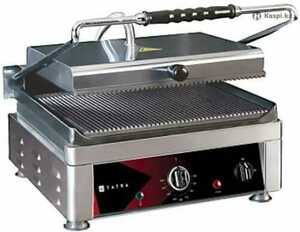 Прижимной гриль Tatra TCG 2525 RR предназначен для жарки мяса, птицы, рыбы, овощей и быстрого разогрева полуфабрикатов н