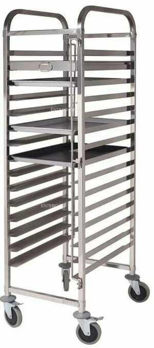 Тележка-шпилька Hurakan HKN-TBP6415 используется на предприятиях общественного питания и торговли для транспортировки и 