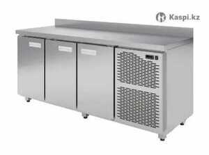 Холодильный стол KAYMAN KСХ-111/70 предназначен для раскатки теста, обработки ингредиентов для приготовления блюд, охлаж