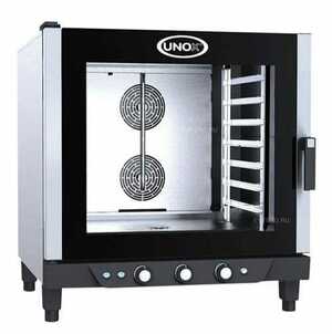 Пароконвектомат UNOX XV 593 серии ChefLux Manual (на заказ) предназначен для приготовления различных блюд, выпечки хлебо