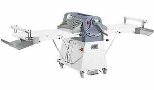 Тестораскаточная машина WLBake DSF 600-1200  (на заказ) используется на предприятиях пищевой промышленности и общественн