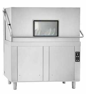 Купольная посудомоечная машина Abat МПК-1400К  (на заказ) используется на предприятиях общественного питания и торговли 