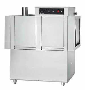 Тоннельная посудомоечная машина Abat МПТ-1700  (на заказ) используется на предприятиях общественного питания и торговли 