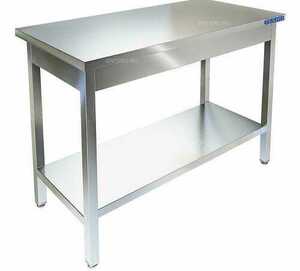 Производственный стол Техно-ТТ СП-123/1200 предназначен для разделки и обработки пищевых продуктов, а также для расстано