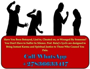 Witchcraft Revenge Spells to Make Them Feel What You Felt, Real Dark Magic for Revenge +27836633417