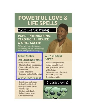 MONEY SPELLS/Love Spells ads Voodoo Doll +27685771974