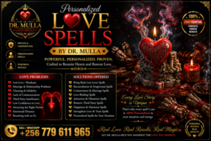 Need a Custom Love Spell for Your Situation? Personalized Love Spells by Dr. Mulla | +256 779 611 965