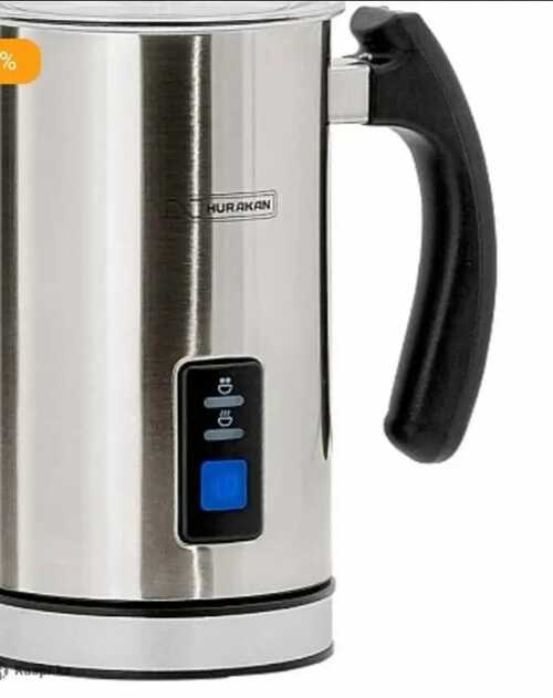 Подогреватель и вспениватель молока Hurakan HKN-MF115 используется на предприятиях общественного питания и торговли для