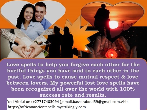 #+27717403094Lost Love Spells That Work Fast, Get Lost Love Back in 24 Hours