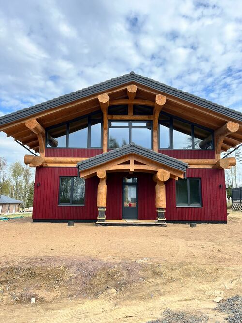 В срочной продаже новый, уникальный в своем роде дом.