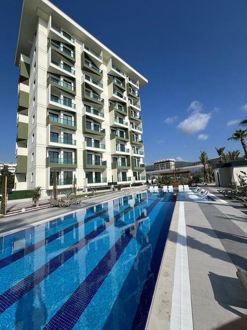 Алания, Турция: готовые к проживанию квартиры в ЖК с бассейном.