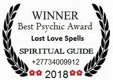 Psychic readings and spiritual cleansing+27734009912