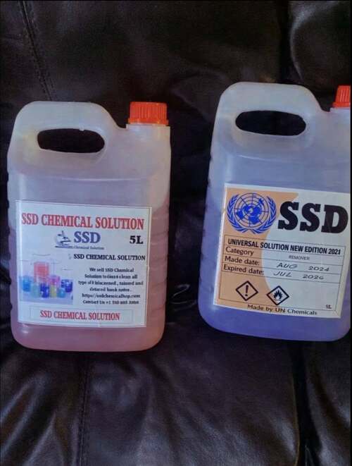 HIGH QUALITY SSD CHEMICALS SOLUTIONS AND ACTIVATION POWDER FOR CLEANING BLACK MONEY NOTES FOR ALL CURRENCIES